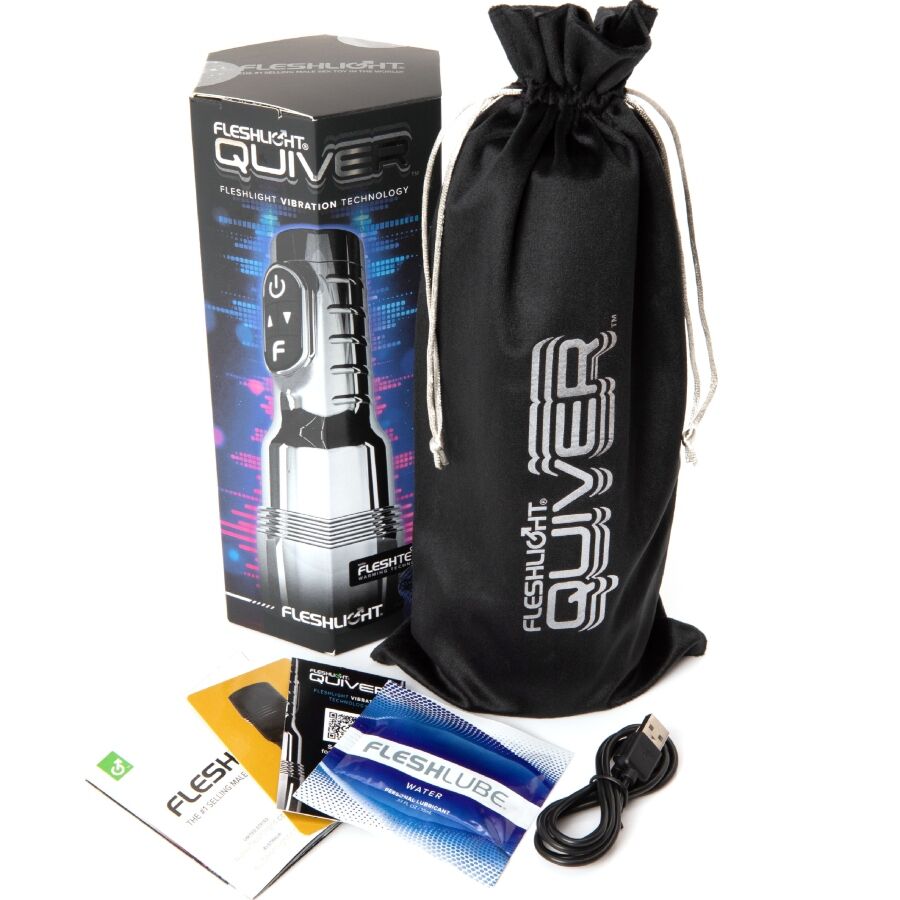 FLESHLIGHT - QUIVER MASTURBATORE VIBRANTE RICARICABILE VAGINA